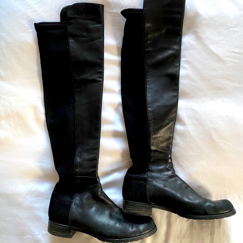Stuart Weitzman’s 5050 Over The Knee Boot